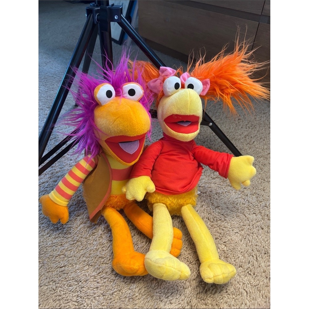 Fraggle Rock Muppets Gobo & Red Plush
